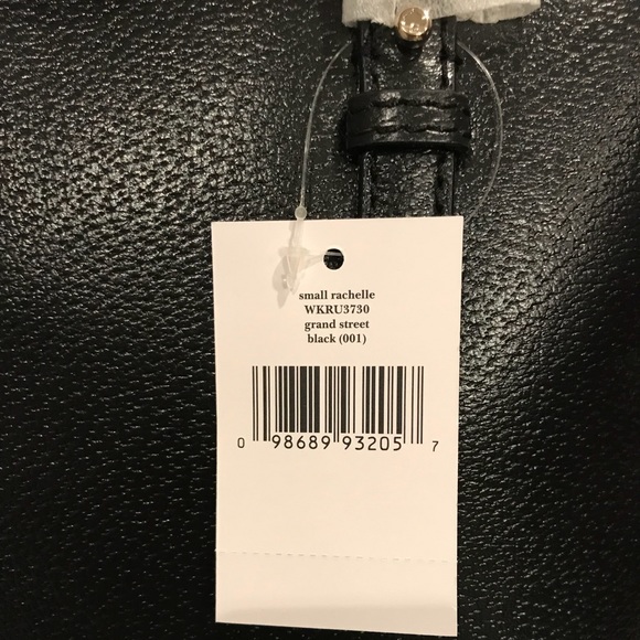 ✨SOLD✨SALE✨♠️Kate Spade NWT Black Leather Dome Bag - Picture 5 of 8